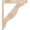 Ekena Millwork Funston Smooth Arts and Crafts Outlooker, Douglas Fir, 5 1/2"W x 30"D x 34"H OUT06X30X34FST03SDF - alternate 2